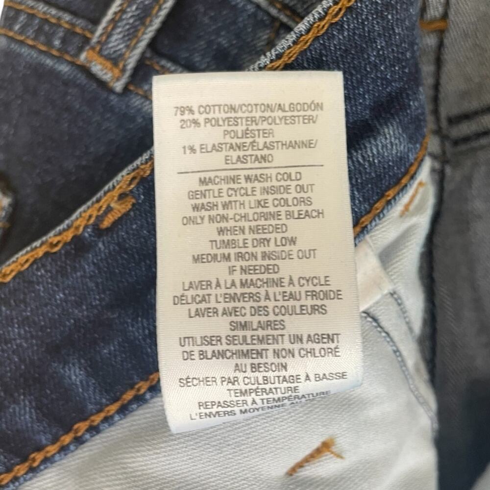 Joe's Jeans The Trixie High Rise Wide Leg Cuffed Trouser Jean Indigo Sz 27 Chic - Picture 16 of 16